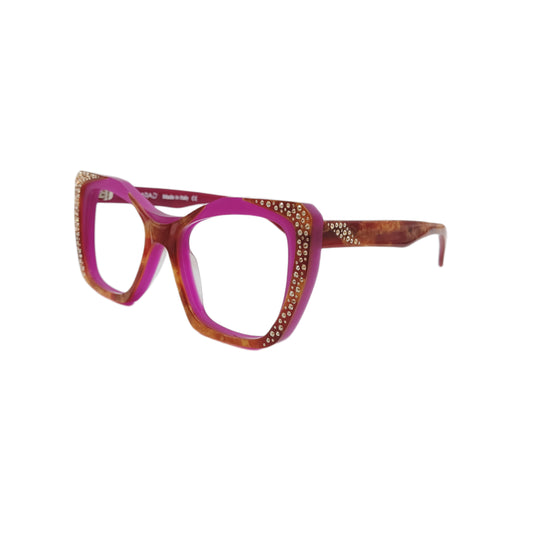 TECLA fucsia/havana